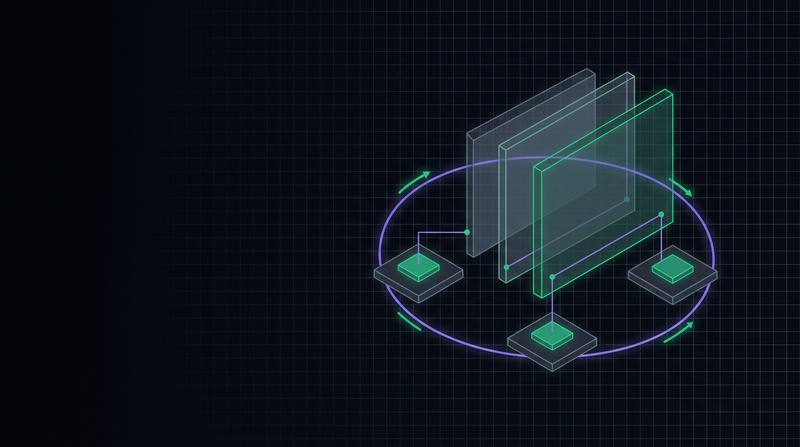 Abstract cover artwork for Distributed Training with FSDP and DeepSpeed, a Deep Learning course