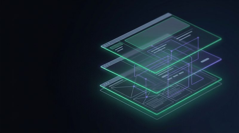 Abstract cover artwork for Full-Stack Web Development with Modern Tooling, a Web Development course